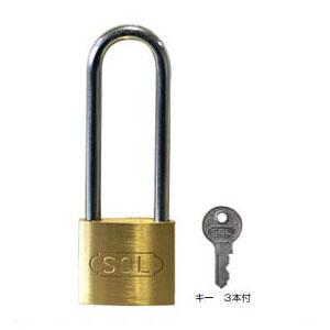 シリンダー南京錠(ステンツル長)【同一鍵】35mm(1箱・12個価格) SOL HARD NO.25...