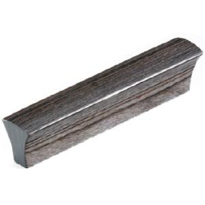 ウッド扇形ハンドル 90mm グレーウッド 1箱20本価格 ※メーカー取寄品 シロクマ HW-21