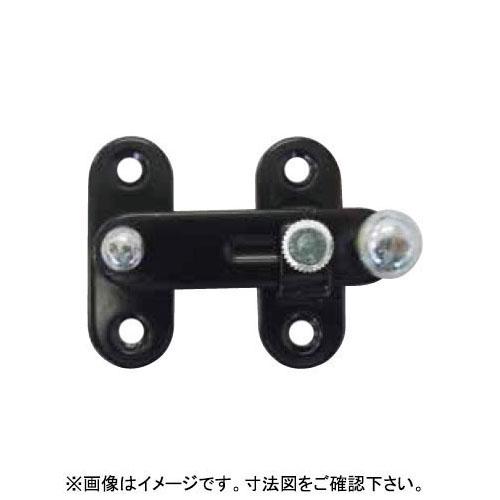 NEW HIKARI 締付打掛 ラッチ 掛金 大大 ラッチ金具 黒 艶消しマット 鉄製 焼付塗装 取...