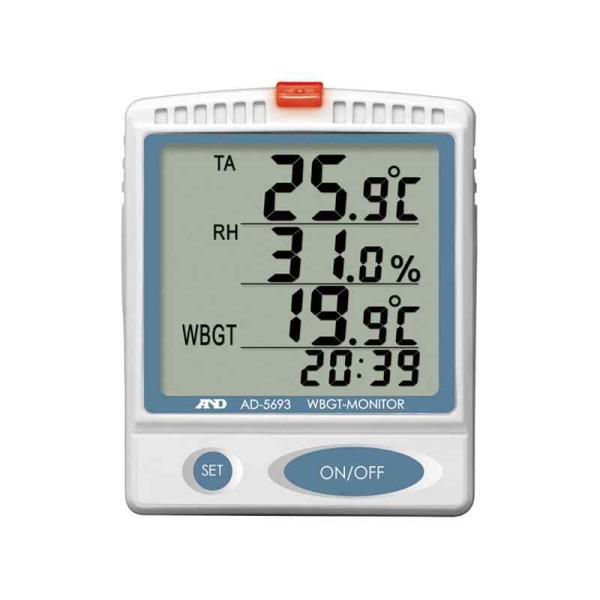 熱中症指数モニター AD-5693 取寄品 日本緑十字社 375028