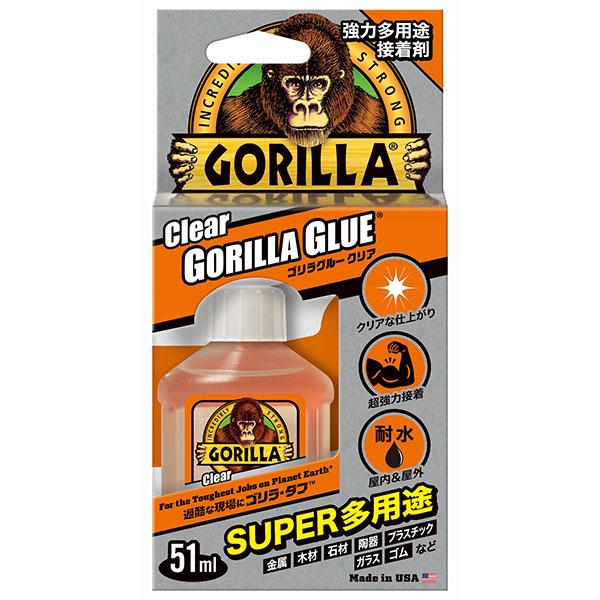 ゴリラグルー クリア 超強力多用途 接着剤 51ml 取寄品 ゴリラグルー (GORILLA GLU...