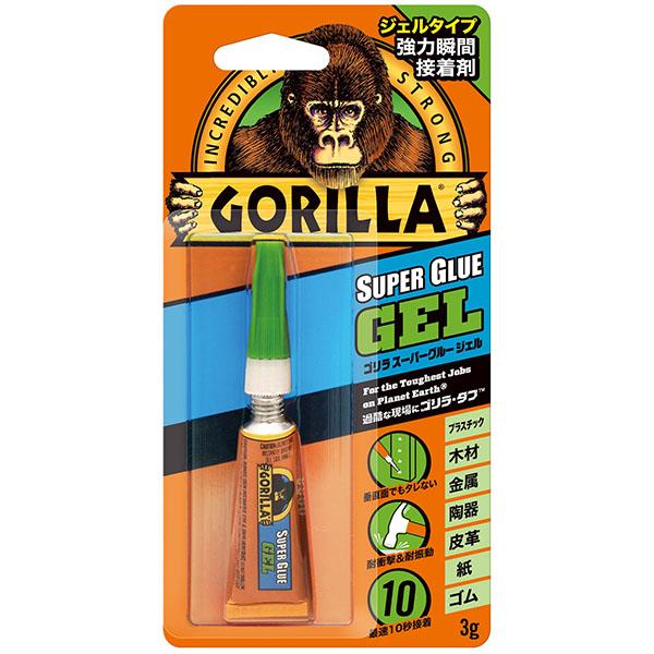 ゴリラ スーパーグルー ジェル 強力瞬間 接着剤 3g 取寄品 ゴリラグルー (GORILLA GL...