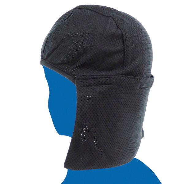 ひんやりハット ブラック フリーサイズ 取寄品 日本緑十字社 375059