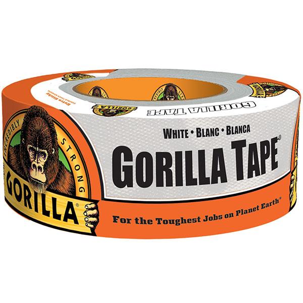 ゴリラテープ ホワイト 超強力多接着 厚手ダクトテープ 幅48mm 取寄品 ゴリラグルー (GORI...