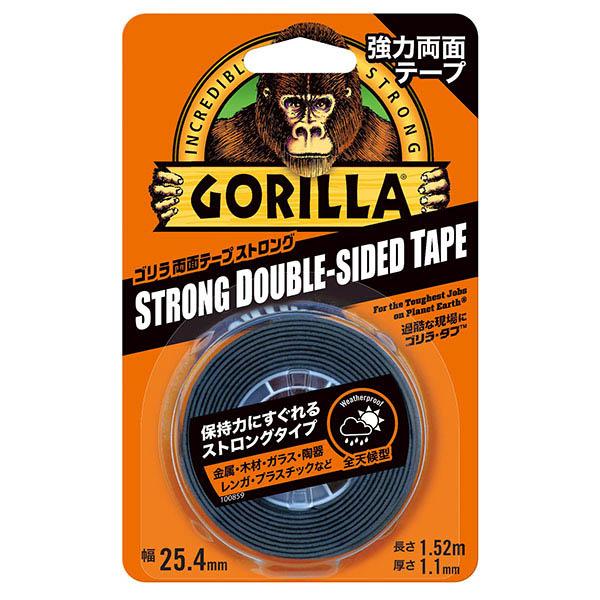 ゴリラ両面テープ ストロング アクリル粘着材 強力接着テープ 取寄品 ゴリラグルー (GORILLA...