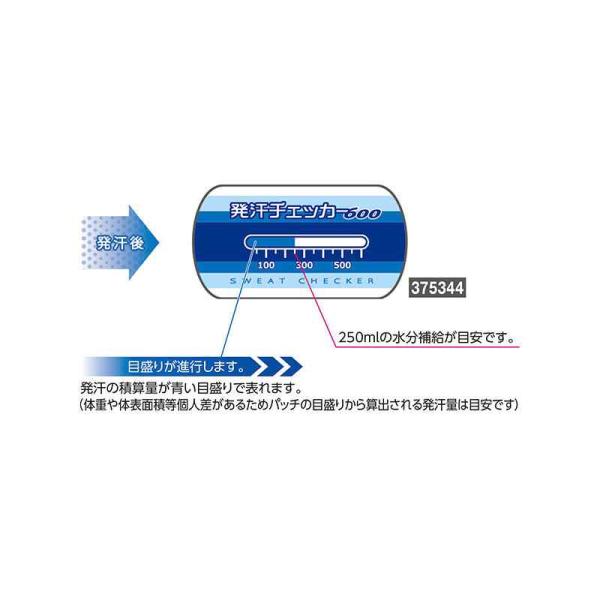 発汗チェッカー（10枚1組） 取寄品 日本緑十字社 375344