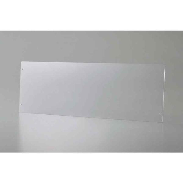 高輝度蓄光標識貼付用プレート 壁面用 KEP1236 130×384mm 透明 樹脂製 取寄品 日本...