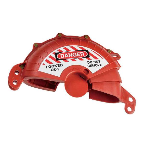 ゲートバルブロックアウト VLF-3 適応ハンドル径76.2~177.8mm ABS樹脂製 取寄品 ...