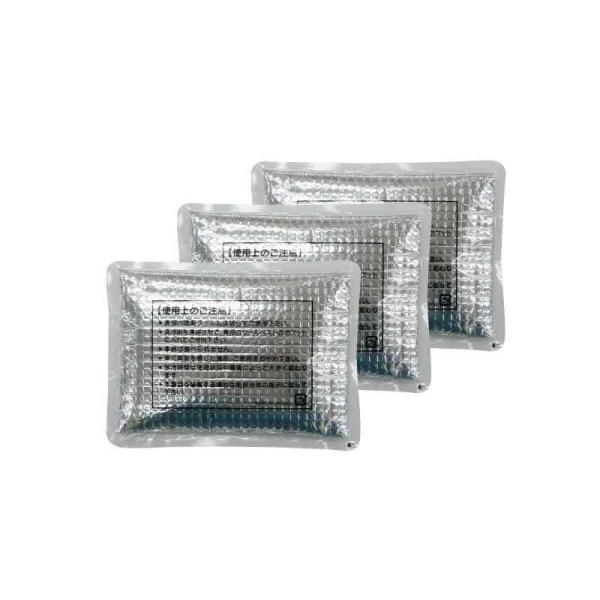 【替保冷剤】ピタッと冷却ベスト 予備保冷剤セット 3個1組 取寄品 日本緑十字社 375648