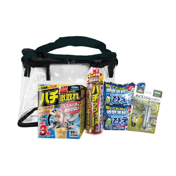 ハチ対策(応急措置)キット 250×200×150mm 取寄品 日本緑十字社 375872