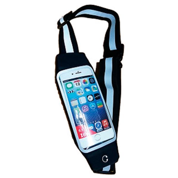 反射スマポチ HSP-1 ブラック 100×230mm 取寄品 日本緑十字社 243031