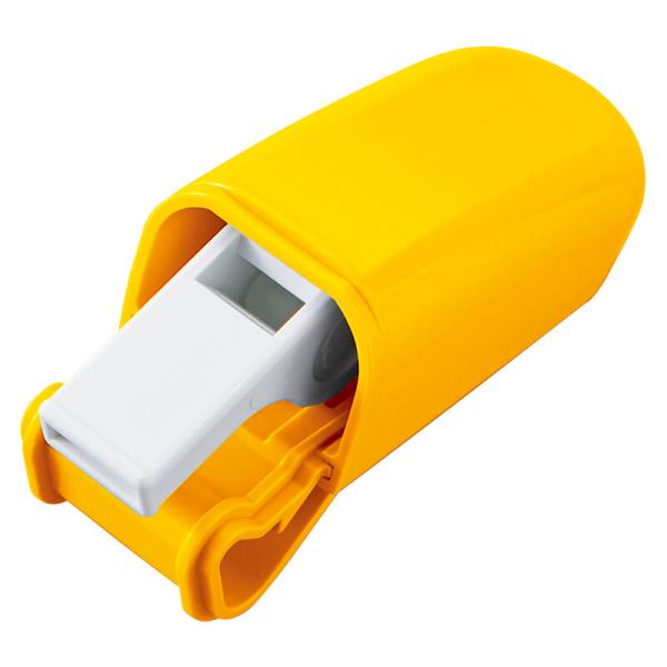 ヘルメット用ホイッスルホルダー（溝付き・溝なし兼用タイプ） STY-6701 37.5×91.5×4...