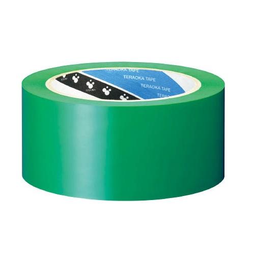 ラインテープ　50mm×20ｍ　緑　（1箱・36巻価格）メーカー直送品 寺岡 340