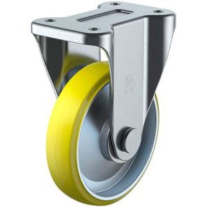 K型 固定車 100mm 帯電防止ウレタン ユーエイキャスター UWEK-100の商品画像
