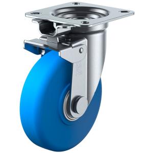 JK型 自在車 旋回固定式 150mm MCナイロン ユーエイキャスター MCBJK-150の商品画像