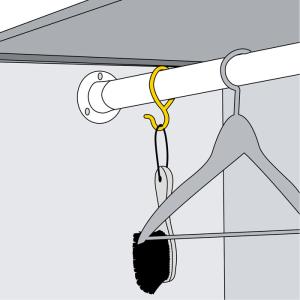 径19用パイプ用Sカン(鉄製)パック品(5個入...の詳細画像2