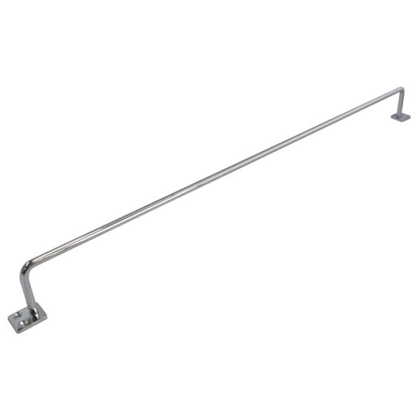 アイアンバー シルバー ニッケルクロムメッキ 全長600mm 幅46.2mm 取寄品 SMZ SH-...