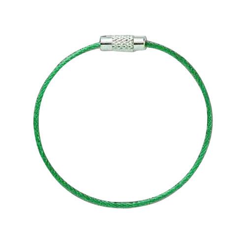 キーワイヤービニコートタイプ 緑 バラ 取寄品 ニッサチェイン SKE-101V