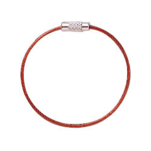 キーワイヤービニコートタイプ 赤 バラ 取寄品 ニッサチェイン SKE-101V