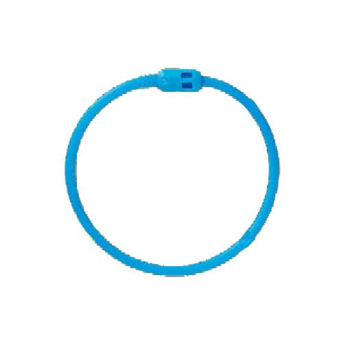 シリコンリング 青 バラ 10個価格 約100mm 取寄品 ニッサチェイン PKE-103
