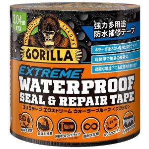 強力多用途防水補修テープ ゴリラテープ エクストリーム ウォータープルーフ 取寄品 ゴリラグルー (GORILLA GLUE ) 1782