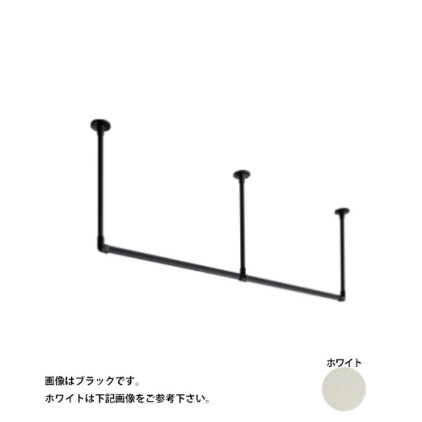 ハンギングバーブラック天井付Cタイプ W1780 H150 メーカー直送 代引不可 TOSO H-1