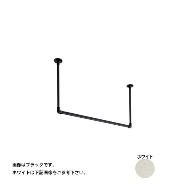 ハンギングバーホワイト天井付Cタイプ W900 H150 メーカー直送 代引不可 TOSO H-1