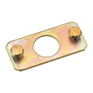 4号 レール固定板 1個価格 ※取寄品 ヤボシ 4KB