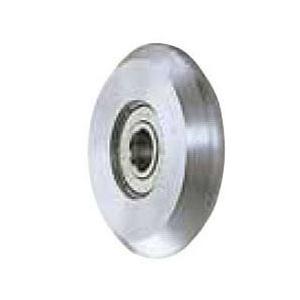 ベアリング入 ステンレス枠V型戸車 車のみ(42mm・V型) ヨコヅナ 5402