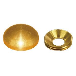 太鼓鋲風ネジキャップ&amp;ワッシャー 生地 丸 各10個入 ※取寄品 ダンドリビス C-TCCMXX-1...