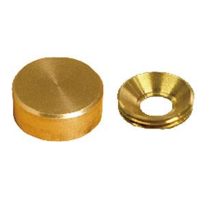 太鼓鋲風ネジキャップ&amp;ワッシャー 生地 丸平 各50個入 ※取寄品 ダンドリビス C-TCCMHX-...