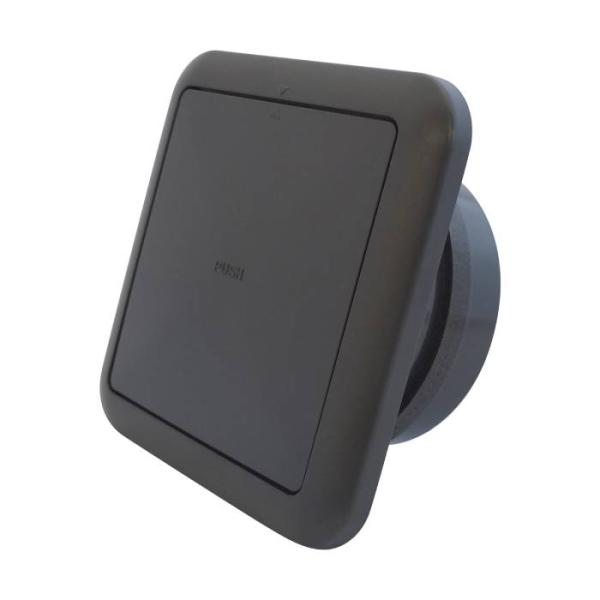 NEW HIKARI プッシュ式レジスター（フィルター付） 黒 パイプ径150mm 取寄品 SMZ ...