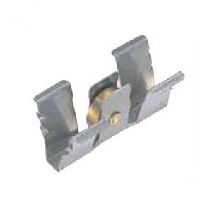 サッシ取替戸車 真鍮車(5型・平型)(1箱・20個) ヨコヅナ ABS-0052