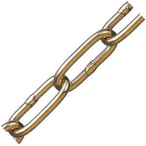 真鍮チェイン(鎖)(マンテル)30m(箱入)線径2.0mm【取寄せ品 真鍮チェイン(鎖)(マンテル)30m(箱入)線径2.0mm【取寄せ品