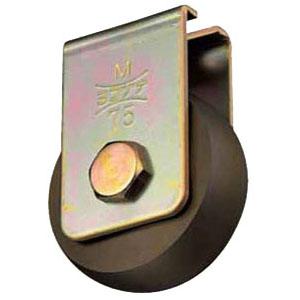 ベアリング入 鉄キャスター戸車(35mm・山R型)(1個価格) ヨコヅナ CGM-0358