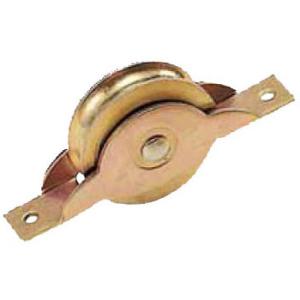 ベアリング入 鉄戸車(50mm・丸型)(1個価格) ヨコヅナ HGM-0501