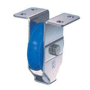 HプーリーN型 MCナイロン車(50mm・丸溝型)(1個価格) ヨコヅナ HMSN0501