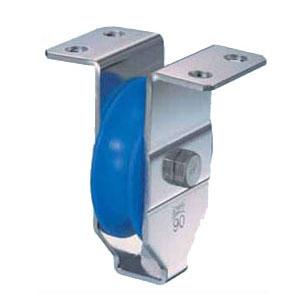 HプーリーN型 MCナイロン車(60mm・丸溝型)(1個価格) ヨコヅナ HMSN0601