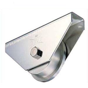 ステンレス重量戸車ワイドタイプ(250mm・トロ型)(1個価格)【受注生産品】 ヨコヅナ JBSW2...