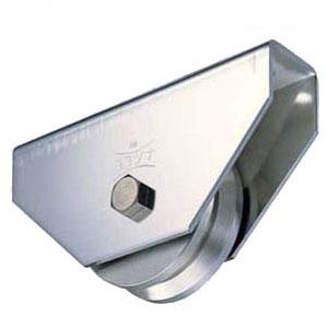 ステンレス重量戸車ワイドタイプ(300mm・V型)(1個価格)【受注生産品】 ヨコヅナ JBSW30...