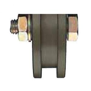 S45C重量戸車ワイドタイプ 車のみ(200mm・H型)(1個価格)【受注生産品】 ヨコヅナ JGP...