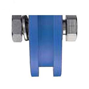 MC防音重量戸車 車のみ(ボルト・ナット付)(60mm・H型)(1個価格) ヨコヅナ JMP-060...