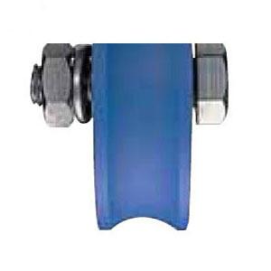 MC防音重量戸車 車のみ(ボルト・ナット付)(90mm・溝R型)(1個価格) ヨコヅナ JMP-09...