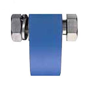 MC防音重量戸車 車のみ(ボルト・ナット付)(100mm・平型)(1個価格) ヨコヅナ JMP-10...