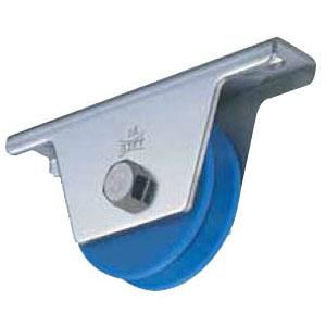 MC防音重量戸車(100mm・V型)(1箱・2個) ヨコヅナ JMS-1005