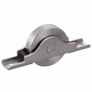 ロタ・ステンレス製 ベアリング入戸車(30mm・平型)(1個価格) ヨコヅナ KCS-0302