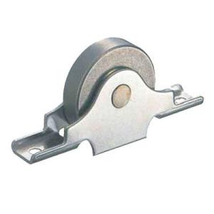 ロタ・ステンレス製 ベアリング入戸車(30mm・袖平型)(1箱・12個) ヨコヅナ KCS-0303