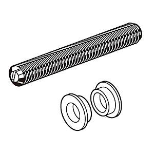 ダボハットワッシャー付きELボルト 35mm ユニクロ 10個価格 M6ZC ロイヤル M6ZC