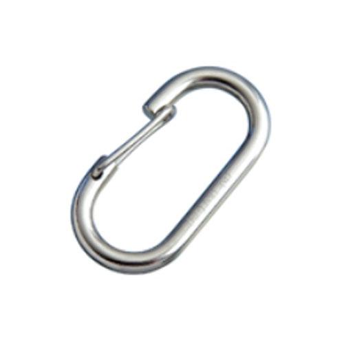ステンレス O型フック(ロープ用) 4x30x10mm 20個 取寄品 水本機械 MO-4R