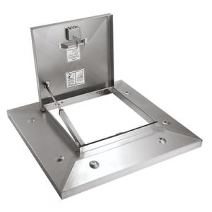 角型屋上マンホール 鍵付(ステンレス 600角) ※メーカー直送品 ナスタ KS-RM6060SK